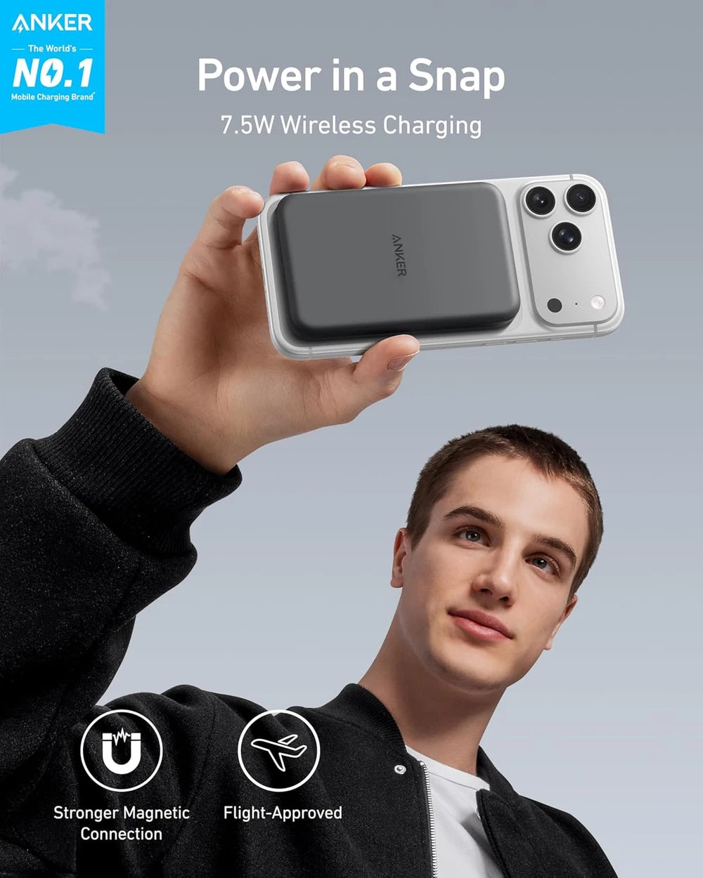 Anker Magnetic Wireless Portable Charger